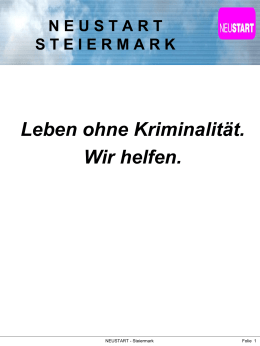 neustart - Joballianz Steiermark