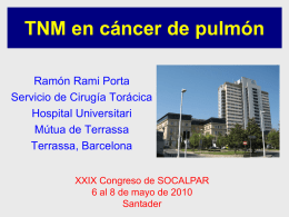 TNM Presentacion Dr Rami Porta