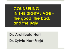 Counseling in the Digital Age Powerpoint