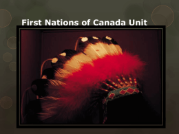 First Nations of Canada