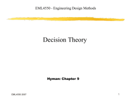 Decision Theory-1
