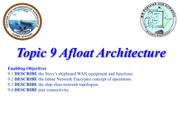 Topic 9 Afloat Architecture inst ppt 14 Jul 08