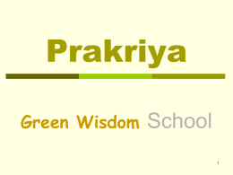 Group 1 - Prakriya School