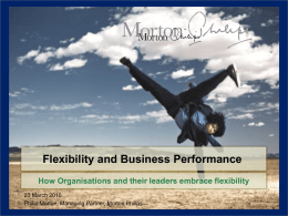 Flexibility and Business Performance