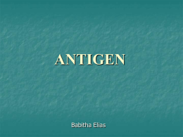 antigens