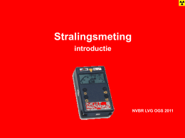 Stralingsmeting introductie