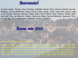Presentatie Rome