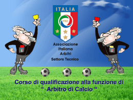 Lezione 1 - A.I.A. Monfalcone