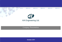 Industry - AIA Engineering/Vega Industries