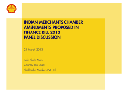 Shell India - Indian Merchant Chamber