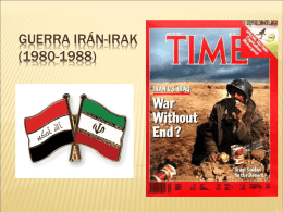 Guerra Irán Irak en ppt.