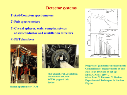 Detector systems