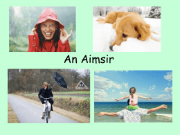 Aimsir - Foras na Gaeilge
