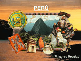 Trabajo sobre el Perú