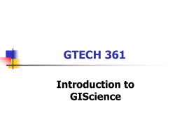 Lecture 01 - Hunter College, Department of Geography