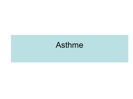 Asthme de l`enfant Programme de l`ECN : Q 226