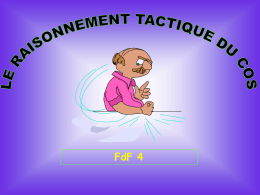 FdF 4 LE RAISONNEMENT TACTIQUE DU COS