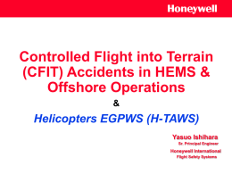 Helicopter EGPWS