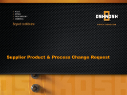 Oshkosh Corporate PowerPoint Template Title Page