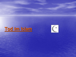 Tod im Islam