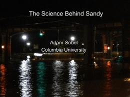 sobel_sandy_talk - Columbia University