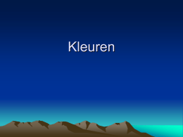 Kleuren