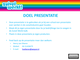 PowerPoint-presentatie