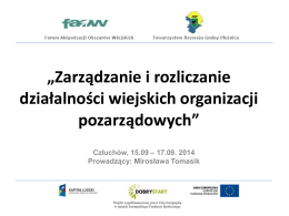 prezentacja zarządzanie finansami listopad 2013