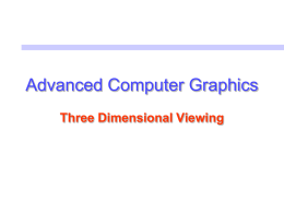 Computer Graphics – Lecture Notes on UNIT-6(part-2)