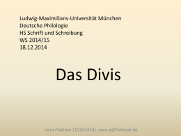 Powerpoint-Präsentation Divis (Plattner)