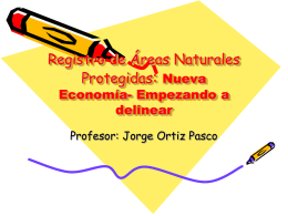 Clase Registro de Areas Naturales Protegidas (1)