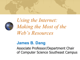 Internet - James Dang