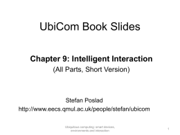 UbiCom Book Figures - School of Electronic Engineering and