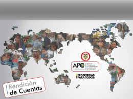 Presentación Rendición de Cuentas 2013 - APC