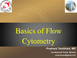 Flow cytometry - Tata Memorial Centre