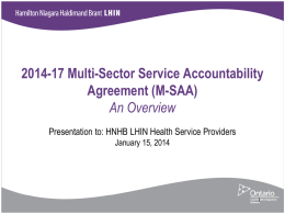 2014-17 MSAA Health Service Provider Education