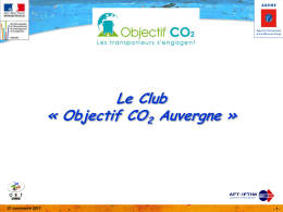 Objectif CO 2 - DREAL Auvergne