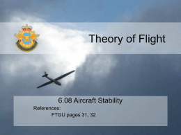 6.08 Aircraft Stability