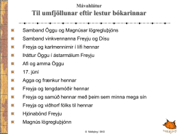 Mávahlátur – tímaritgerð