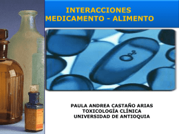 Interacciones-Medicamento
