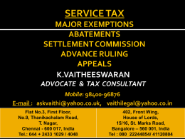 - Bangalore Branch of SIRC of ICAI