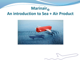 Sea-Air - Marinair Cargo Services Ltd