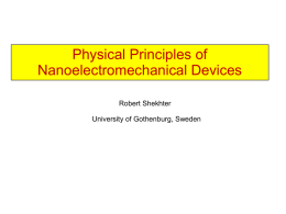 Introduction to nanoelectromechanical systems (NEMS)