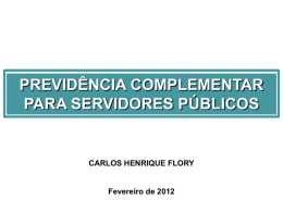 Carlos Henrique Flory - APESP | Associação dos Procuradores do