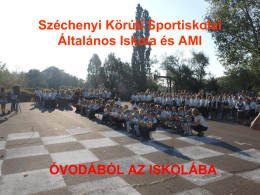 Széchenyi Körúti Sportiskolai Általános Iskola és AMI