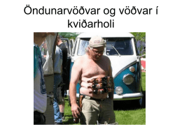 Öndunarvöðvar og vöðvar í kviðarholi