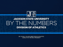 Athletics - Jackson State University