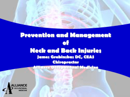 ppt - Alliance Occupational Medicine