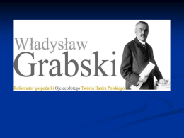 Władysław Grabski 1920 rok