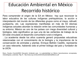 Educación Ambiental en México